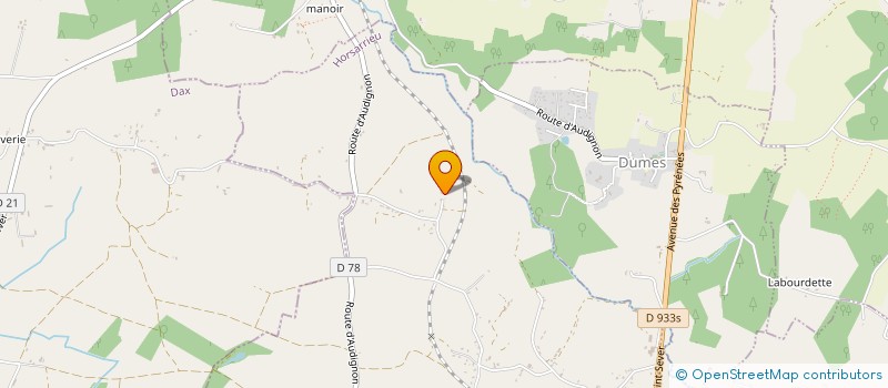 localisation de l'entreprise MONSIEUR ROLAND LEDUC  HORSARRIEU