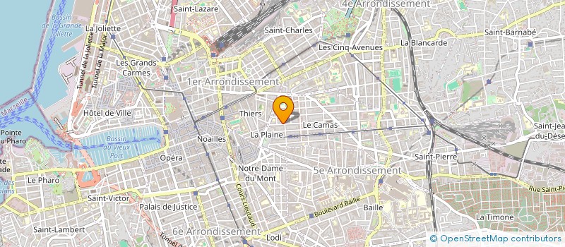 localisation de l'entreprise MONSIEUR ROLAND LOUIS RENAUD SEMADENI à MARSEILLE