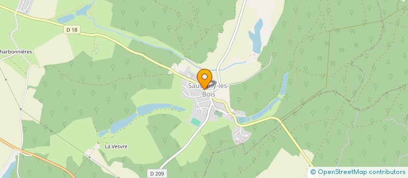 localisation de l'entreprise MONSIEUR ROLAND LYON à SAUVIGNY-LES-BOIS
