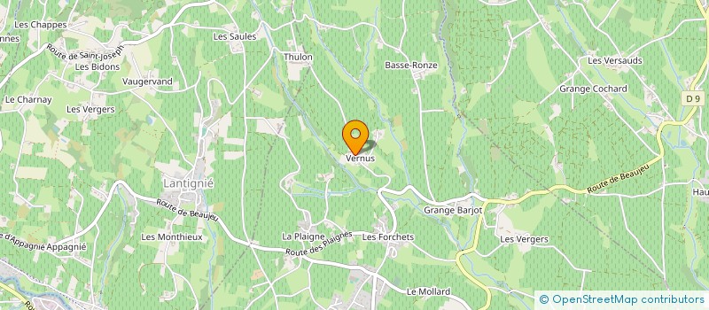 localisation de l'entreprise MONSIEUR ROLAND MAGRIN à REGNIE-DURETTE
