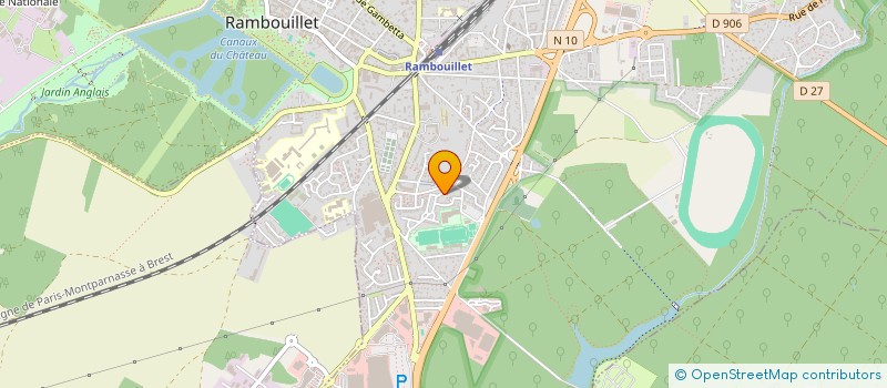 localisation de l'entreprise MONSIEUR ROLAND MALTRET à RAMBOUILLET
