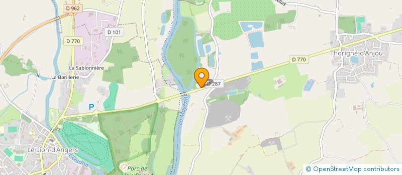 localisation de l'entreprise MONSIEUR ROLAND MARCILLE  ERDRE-EN-ANJOU