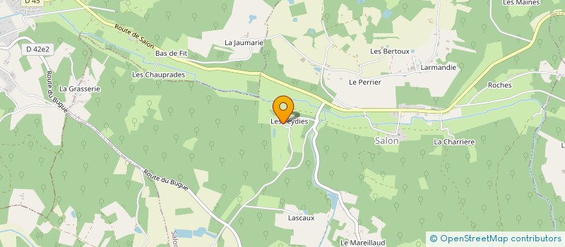 localisation de l'entreprise MONSIEUR ROLAND MARIE NOEL à SAINT MICHEL DE VILLADEIX