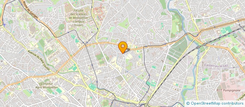 localisation de l'entreprise MONSIEUR ROLAND MARKU à MONTPELLIER