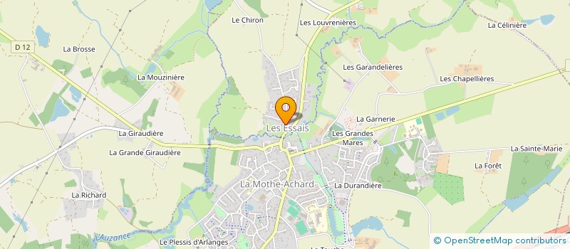 localisation de l'entreprise MONSIEUR ROLAND MAROT à SAINT-GEORGES-DE-POINTINDOUX