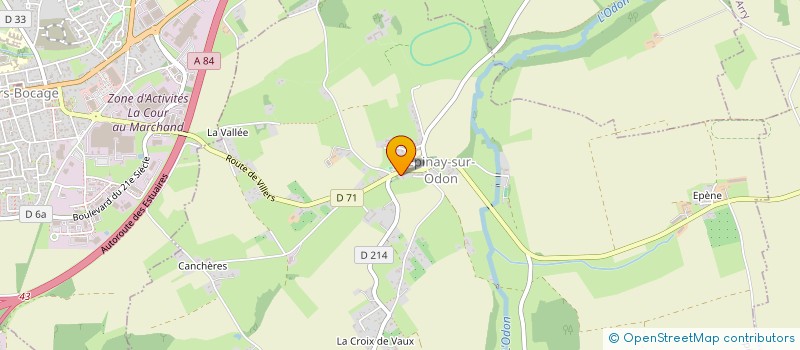 localisation de l'entreprise MONSIEUR ROLAND MARTIN à PARFOURU-SUR-ODON