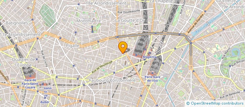 localisation de l'entreprise MONSIEUR ROLAND MARTIN  PARIS