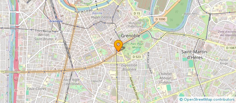 localisation de l'entreprise MONSIEUR ROLAND MARTINEZ à GRENOBLE