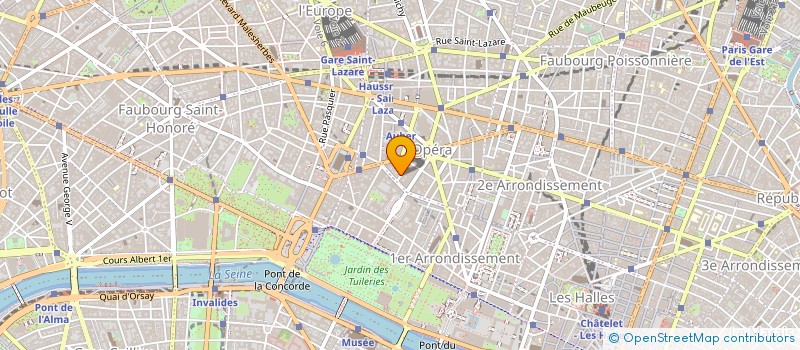 localisation de l'entreprise MONSIEUR ROLAND MARZOUK à PARIS