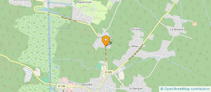 localisation de l'entreprise MONSIEUR ROLAND MAUBOURGUET à BISCARROSSE