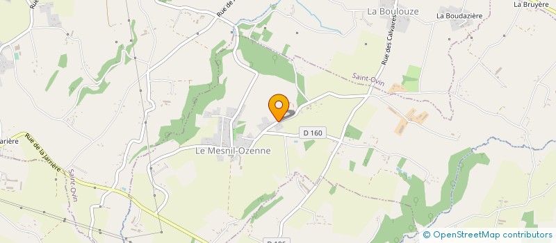 localisation de l'entreprise MONSIEUR ROLAND MENARD  JUILLEY