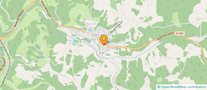 localisation de l'entreprise MONSIEUR ROLAND MEZERGUES à VILLEFRANCHE-DU-PERIGORD