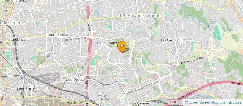 localisation de l'entreprise MONSIEUR ROLAND MICHEL ROBERT RIZOULIERES à MARSEILLE
