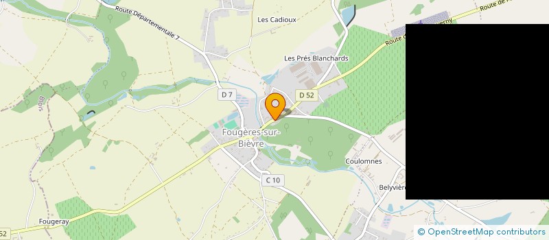 localisation de l'entreprise MONSIEUR ROLAND MILLET  LE CONTROIS-EN-SOLOGNE