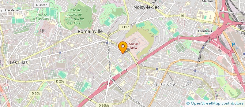 localisation de l'entreprise MONSIEUR ROLAND MOUGEY  ROMAINVILLE