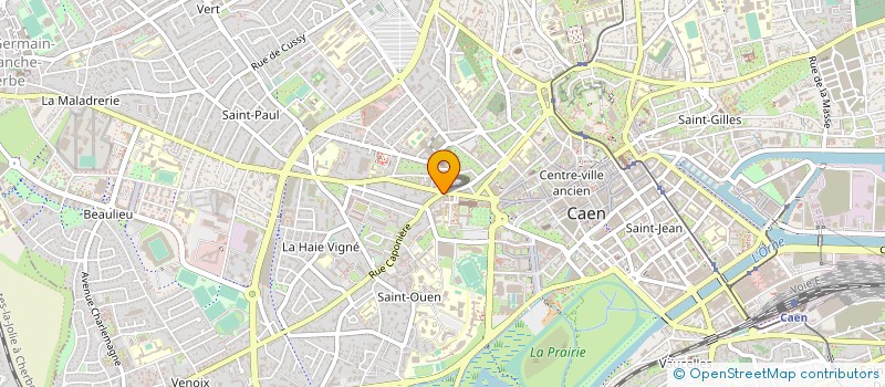 localisation de l'entreprise MONSIEUR ROLAND MOULIN à CAEN
