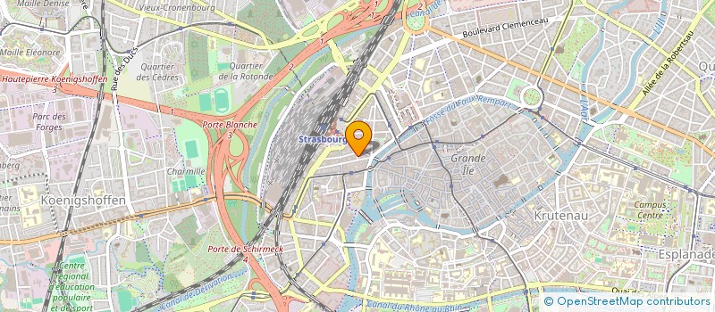 localisation de l'entreprise MONSIEUR ROLAND NAEGELY à STRASBOURG