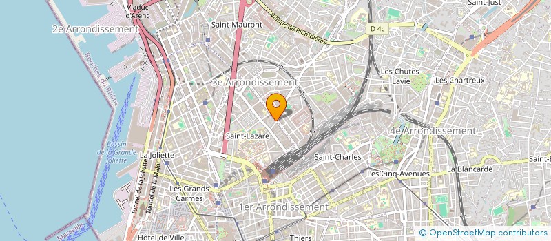 localisation de l'entreprise MONSIEUR ROLAND NAOUMIDIS à MARSEILLE