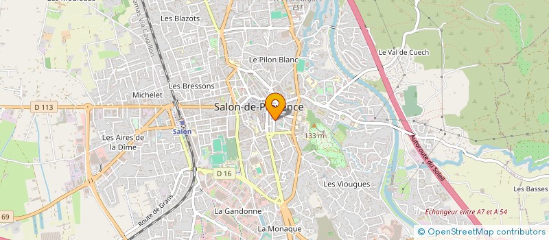 localisation de l'entreprise MONSIEUR ROLAND NAPOLEON  SALON-DE-PROVENCE