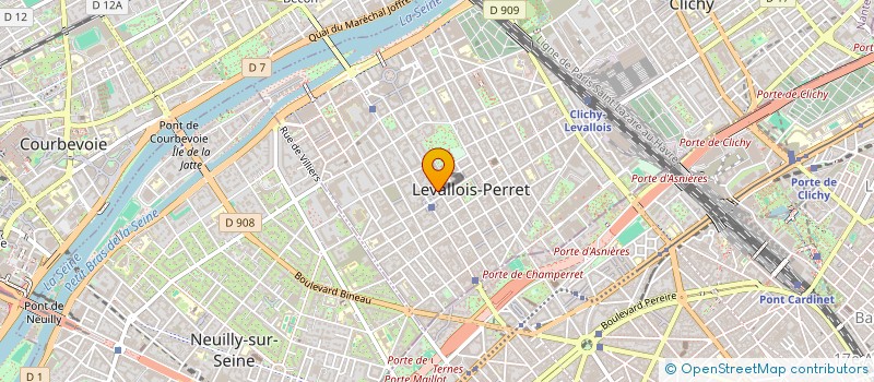 localisation de l'entreprise MONSIEUR ROLAND OLIVIER à LEVALLOIS-PERRET