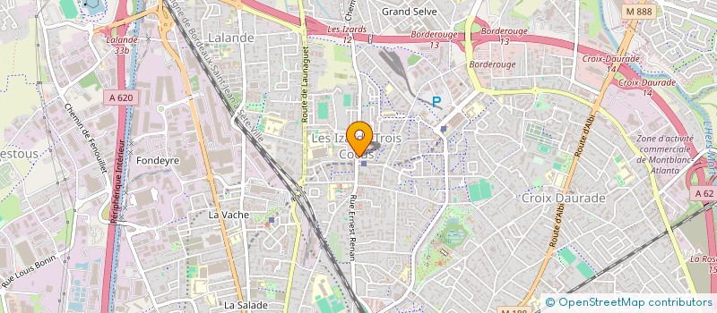 localisation de l'entreprise MONSIEUR ROLAND ONILLON à TOULOUSE
