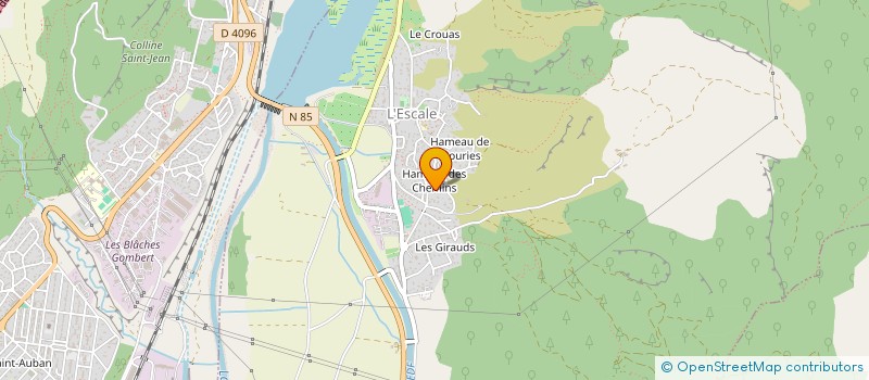 localisation de l'entreprise MONSIEUR ROLAND ORCHILLERS  L'ESCALE