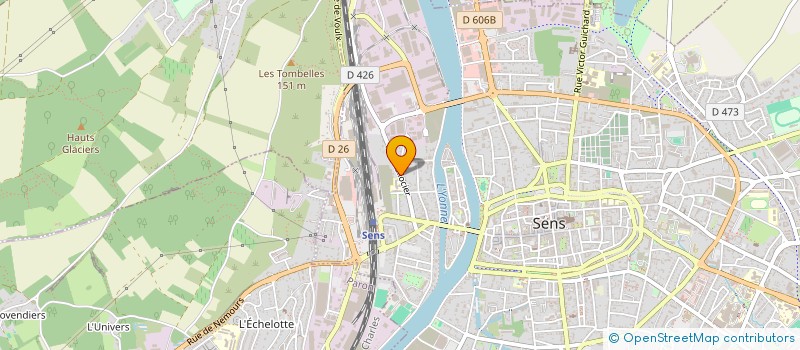 localisation de l'entreprise MONSIEUR ROLAND ORIOL  SENS