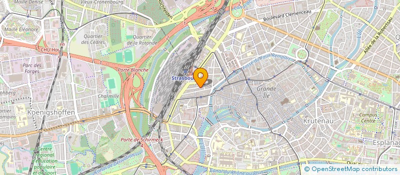 localisation de l'entreprise MONSIEUR ROLAND OTTERMANN à STRASBOURG
