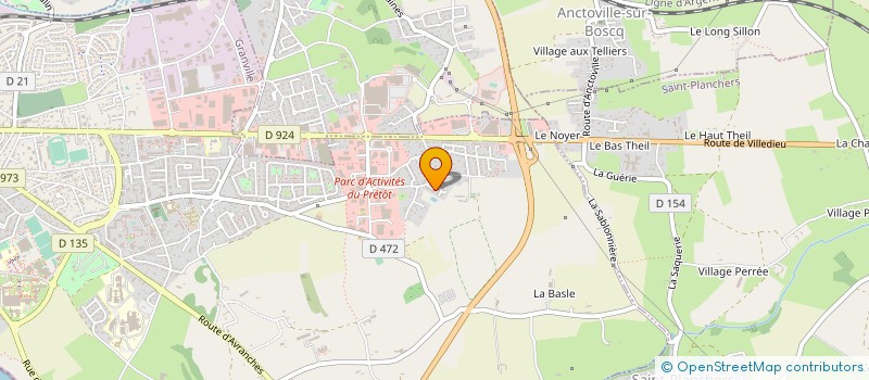 localisation de l'entreprise MONSIEUR ROLAND OUDOT à GRANVILLE