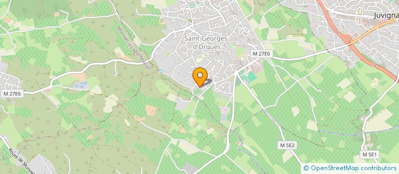 localisation de l'entreprise MONSIEUR ROLAND PACAUD  SAINT-GEORGES-D'ORQUES