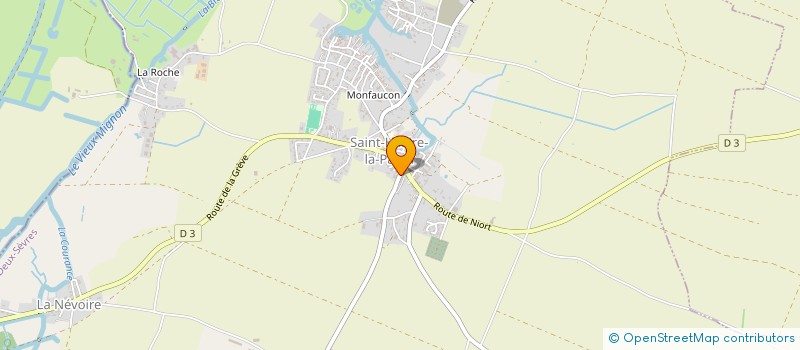 localisation de l'entreprise MONSIEUR ROLAND PEIGNE à SAINT-HILAIRE-LA-PALUD