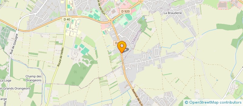localisation de l'entreprise MONSIEUR ROLAND PEROT à CHATEAUROUX