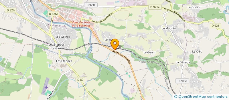 localisation de l'entreprise MONSIEUR ROLAND PERROUSE  DOMESSIN