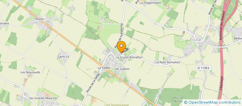 localisation de l'entreprise MONSIEUR ROLAND PLANTARD  SAINT-GEORGES-DES-COTEAUX