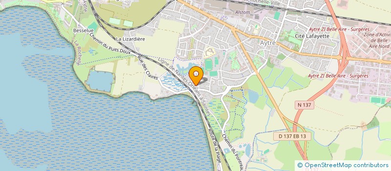 localisation de l'entreprise MONSIEUR ROLAND PLAT  AYTRE