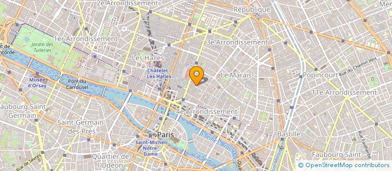localisation de l'entreprise MONSIEUR ROLAND PUJOL à PARIS