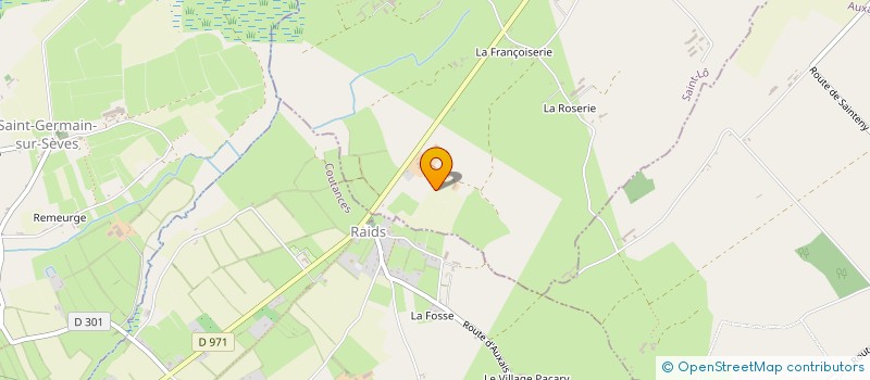 localisation de l'entreprise MONSIEUR ROLAND QUESNEL  TERRE-ET-MARAIS