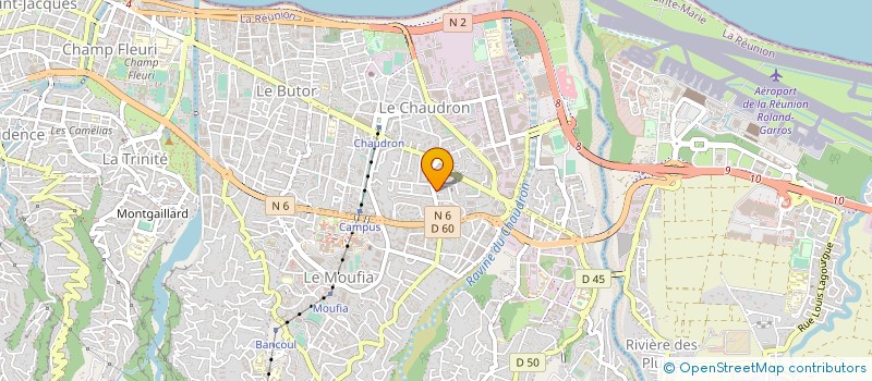 localisation de l'entreprise MONSIEUR ROLAND RELAY BEMANA à SAINT DENIS
