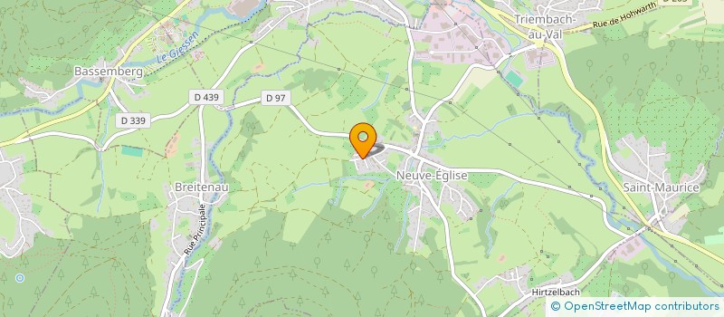 localisation de l'entreprise MONSIEUR ROLAND RENGERT  NEUVE-EGLISE