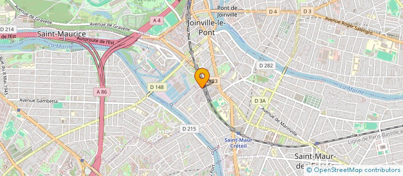 localisation de l'entreprise MONSIEUR ROLAND RIGOUTAT à JOINVILLE-LE-PONT