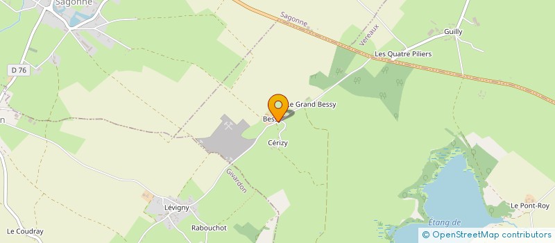 localisation de l'entreprise MONSIEUR ROLAND RIOTTE  SANCOINS