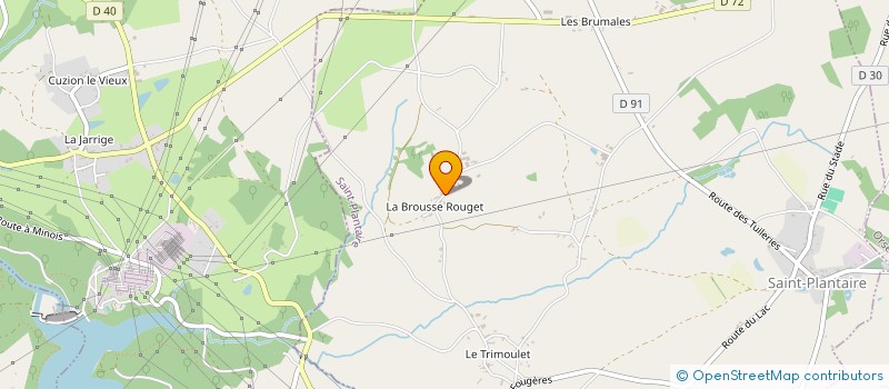 localisation de l'entreprise MONSIEUR ROLAND ROLINAT à SAINT-PLANTAIRE
