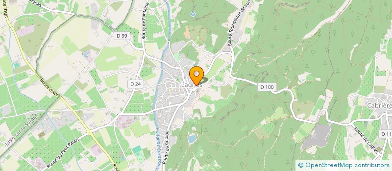 localisation de l'entreprise MONSIEUR ROLAND ROMET  LAGNES