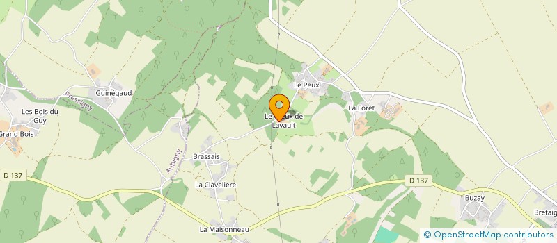 localisation de l'entreprise MONSIEUR ROLAND ROUGEON à THENEZAY