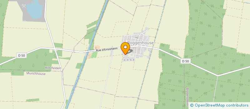 localisation de l'entreprise MONSIEUR ROLAND RUSCH  ROGGENHOUSE