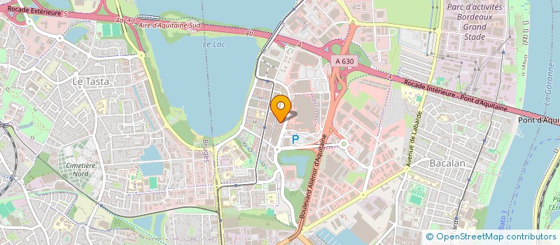 localisation de l'entreprise MONSIEUR ROLAND SADOYAN  BORDEAUX