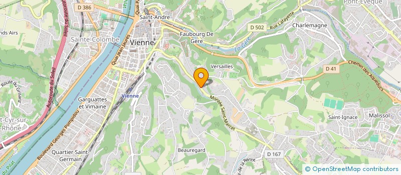 localisation de l'entreprise MONSIEUR ROLAND SAUREL à VIENNE