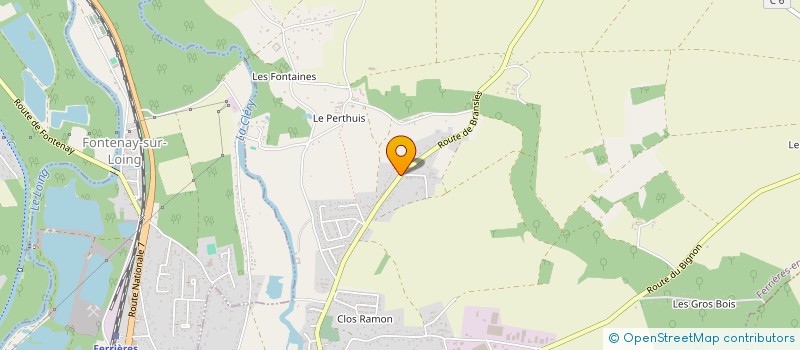 localisation de l'entreprise MONSIEUR ROLAND SCANDOLA à FERRIERES-EN-GATINAIS