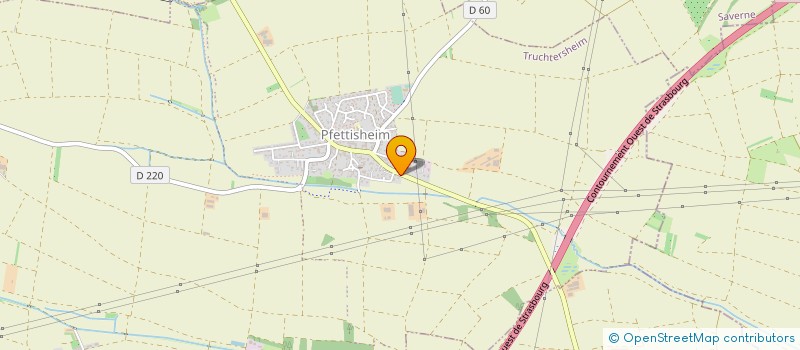 localisation de l'entreprise MONSIEUR ROLAND SCHNEIDER à PFULGRIESHEIM