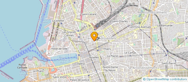 localisation de l'entreprise MONSIEUR ROLAND SCHOTT  MARSEILLE